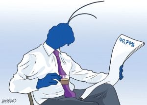 Σκίτσο της Εφ.Συν. [Κ.Γρηγοριάδης 13.08.2024]